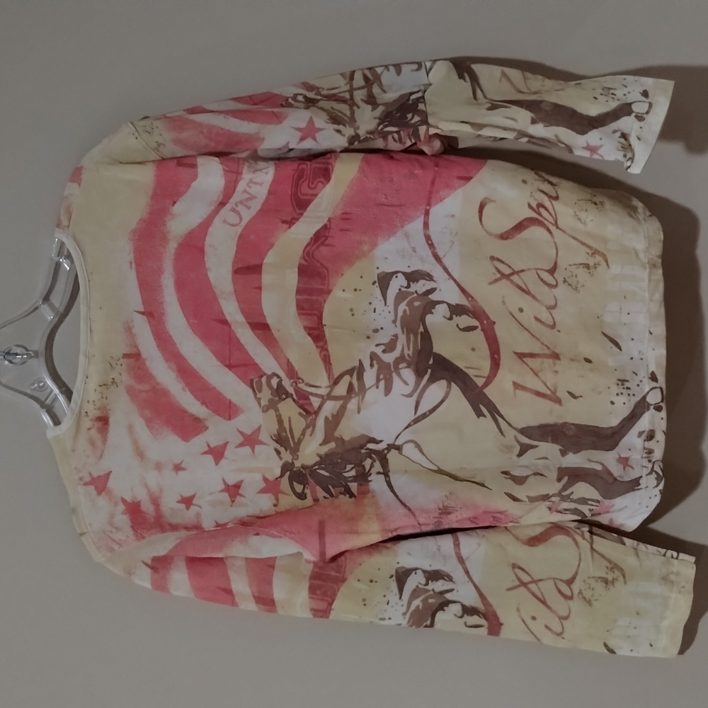 20X Wrangler Wild Spirit shirt XL Euc - Picture 3 of 7